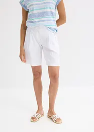 Shorts i lett linmiks, bonprix