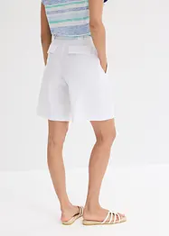 Shorts i lett linmiks, bonprix
