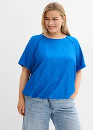 Kortermet bluse i myk viskosemiks, bonprix