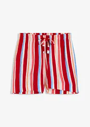 Pull on-shorts i lett viskose, bonprix