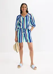 Pull on-shorts i lett viskose, bonprix