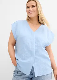 Blusetopp i lett viskosemiks, bonprix