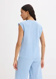 Blusetopp i lett viskosemiks, bonprix