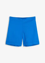 Pull on-shorts i lett linmiks, bonprix