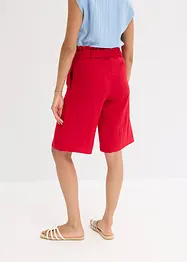 Pull on-bermudashorts i lett viskosemiks, bonprix