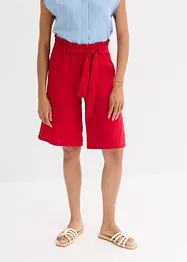 Pull on-bermudashorts i lett viskosemiks, bonprix