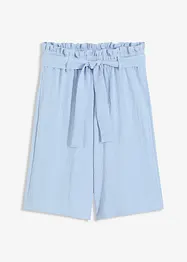 Pull on-bermudashorts i lett viskosemiks, bonprix