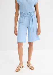 Pull on-bermudashorts i lett viskosemiks, bonprix