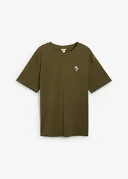 T-skjorte med trykk på ryggen, Loose Fit, bonprix