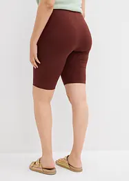 High Waist-sykkelbukse av ribbet jersey, bonprix