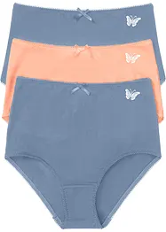 Maxitruse med økologisk bomull (3-pack), bonprix