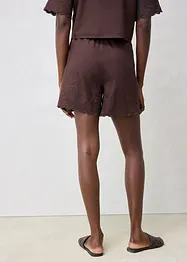 Shorts med silke, bonprix