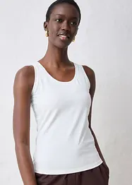Singlet med silke, bonprix