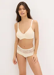 Maxitruse med lasercut og delikate blonder, bonprix