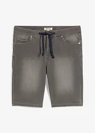Bermudashorts i sweat-denim look med komfortsnitt, Regular Fit, bonprix