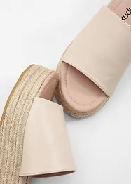 Slip-in platåsandal, bonprix