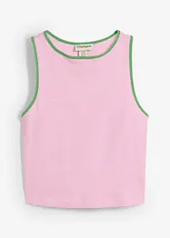 Singlet i 100% økologisk bomull, bonprix