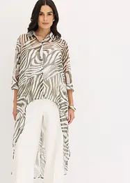Lang chiffonbluse, bonprix