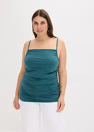 Singlet med rynkinger, bonprix