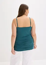Singlet med rynkinger, bonprix