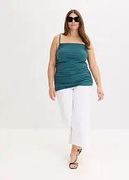Singlet med rynkinger, bonprix