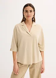 Trikot-tunika av lett viskose-piké, bonprix