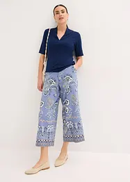 Topp med elegant krage, bonprix