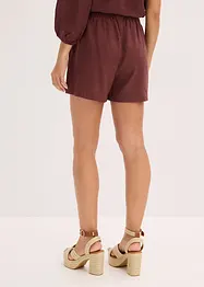 Shorts med lin, bonprix