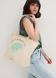 Shopper i kanvas, bonprix