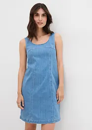 Jeanskjole i økologisk bomull med stretch, bonprix