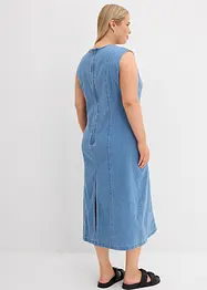 Jeanskjole i økologisk bomull med stretch, bonprix