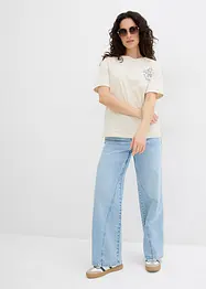 Topp i 100% bomull og boxy modell, bonprix