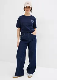 Topp i 100% bomull og boxy modell, bonprix