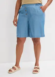 Pull on-shorts i lyocell, bonprix