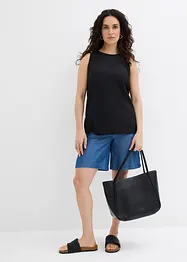 Pull on-shorts i lyocell, bonprix