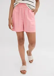 Slip on-shorts av myk viskose (2-pack), bonprix