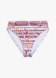 High Waist-bikinitruse med høy benskjæring, bonprix