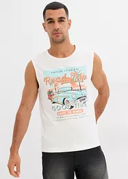 Singlet i vasket look (2-pack), bonprix