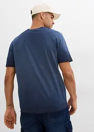 T-skjorte i økologisk bomull og vasket look, bonprix