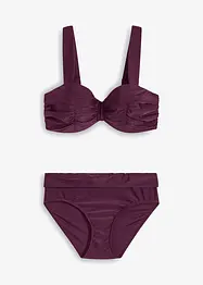 Balconette-bikini med vatterte stropper (2-delt sett), bonprix