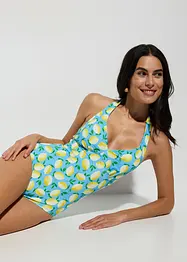 Shape-halterneck-badedrakt, middels formende, bonprix