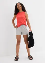 Jerseyshorts i 100% økologisk bomull (3-pack), bonprix