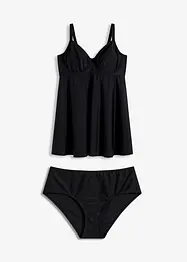Lang bøyle-tankini (2-delt sett), bonprix