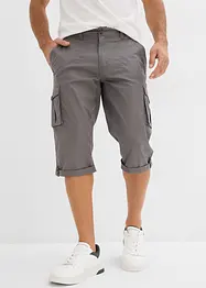 Lang bermudashorts med cargolommer, Regular Fit, bonprix