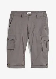 Lang bermudashorts med cargolommer, Regular Fit, bonprix