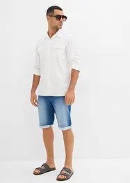 Bermudashorts i sweat-denim, Relaxed Fit, bonprix