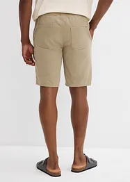 Pull on-bermudashorts i 100% bomull, Regular Fit, bonprix