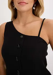 Vest med knappestolpe, bonprix