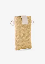 Liten skulderveske i strålook, bonprix