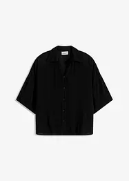 Kort strandbluse i lett viskose, bonprix